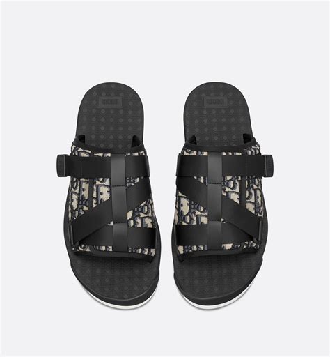 dior alpha jacquard sandals